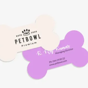 Custom Shape Business Cards